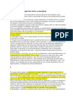 01 - o Psicodiagnóstico Clínico Na Atualidade