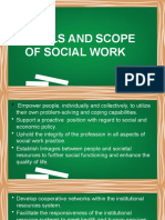 Goals and Scope of Social Work