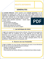 Conduite Defensive Les Regles D or PDF