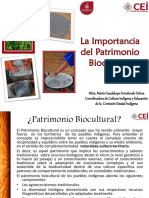 La Importancia Del Patrimonio Biocultural