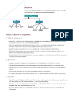 Types of Artificial Intelligence:: AI Type-1: Based On Capabilities