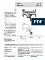 Sta-F: Balancing Valves September 1985