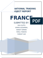 France: International Trading Project Report