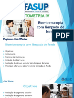 Biomicroscopia Com Lâmpada de Fenda