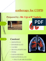 Pharmacotherapy For COPD: Prepared By