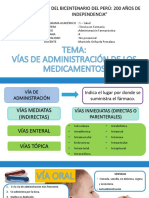 Semana 4 Vías de Administración Martes y Miércoles