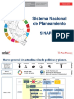 CEPLAN. PPT Sobre El SINAPLAN