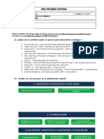 3 - Prueba Rápida de Planeamiento de Minado