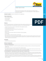 Dr. Fixit Foamshield: Spray Applied Polyurethane Foam System