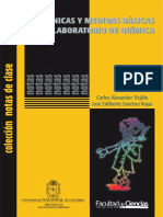 Notas de Tecnicas y Medidas Basicas en El Laboratorio de Quimica - Trujillo