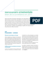 Bilan Surveillance Horticulture