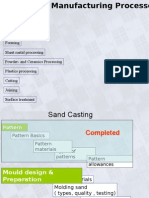 Casting: Forming Sheet Metal Processing Powder-And Ceramics Processing Plastics Processing