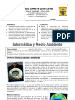 Unidad Didáctica Medio Ambiente e Informática