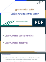 Chapitre 3les Structures de Controle en PHP