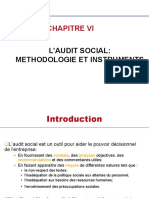 CHAPITRE - VI - LAudit Social - Méthodologie Et Instruments