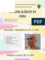 Examen Clínico de Cara