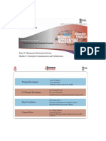 Paper 6: Management Information System Module 13: Enterprise Communication and Collaboration