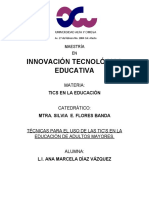 Tics en Adultos Mayores