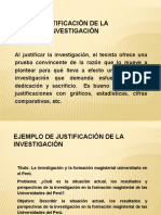 Justificación de La Investigación