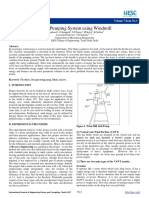 .Water Pumping System Using Windmill