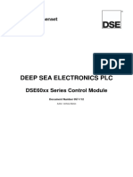 Deep Sea Electronics PLC: DSE60xx Series Control Module