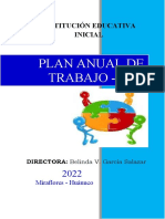 Plan Anual de Trabajo 2022 Inicial Mraflores