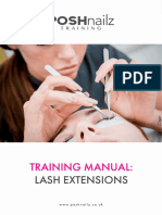 Lash Extensions Training Manual