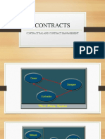 Contracts: Contractual and Contract Management