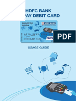 HDFC Bank Rupay Debit Card: Usage Guide