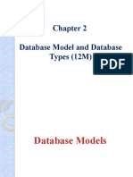 Database Model and Database Types (12M)