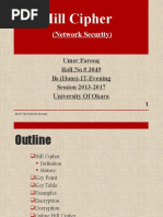 Hill Cipher: (Network Security)