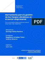 Herramienta para La Gestion de Los Riesgos Climaticos en El Sector Empresarial