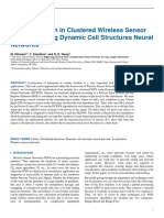 Event Detection in Clustered Wireless Sensor Networks Using Dynamic Cell Structures Neural Networks