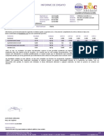 Informe de Ensayo