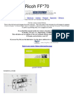 Ricoh FF 70: HTML Translations