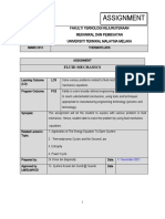 Bmmd2313 2021 Fluid Mechanics Assignment