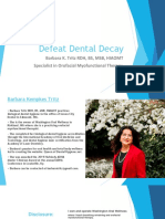 Barbara Tritz Defeat Dental Decay