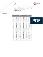 UNIT SERGIPE Processo Seletivo Medicina 2016 3o