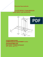 New Relativistic Paradoxes and Open Questions