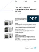 Technical Information Tankvision NXA820, NXA821, NXA822: Tank Gauging