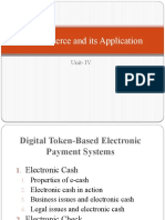 E-Commerce and Its Application: Unit-IV