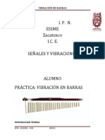 Practica - Señales y Vibraciones - Barras