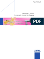 Instrument Set For Endoscopic Middle Ear Surgery - STORZ