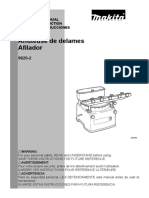 Sharpener Affuteuse de Delames Afilador: Instruction Manual Manuel D'Instruction Manual de Instrucciones