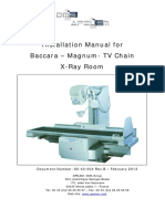 Baccara X-Ray Room Installation Manual Rev.B