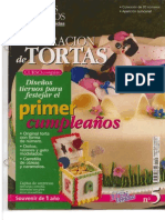 Curso Decoracion de Tortas Primer Cumpleaños