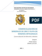 Minería Artesanal de Oro y Plata - Parte I