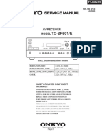 Service Manual Service Manual: TX-SR601/E