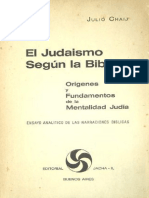 Chaij Julio - El Judaísmo Según La Biblia