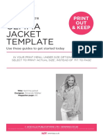 Gemma Jacket Template: Print OUT & Keep